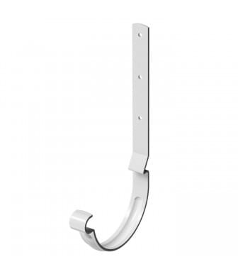 Карнизный крюк длинный Деке Stal Premium Пломбир (RAL 9010)